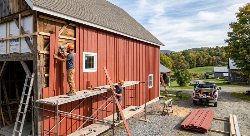 Barn Siding Installation in Alpharetta, GA