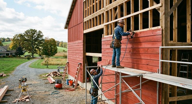Barn Siding Installation in Cartersville, GA