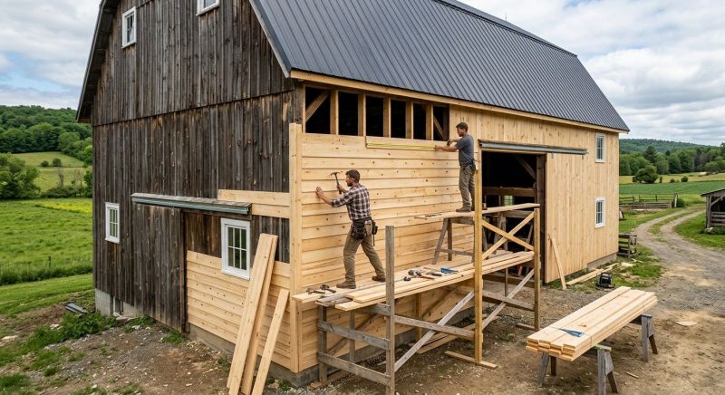 Barn Siding Installation in Lithia Springs, GA