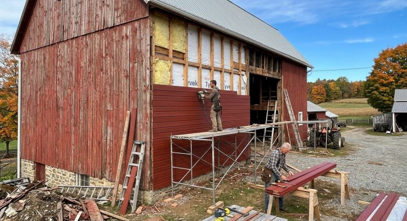 Barn Siding Replacement in Powder Springs, GA