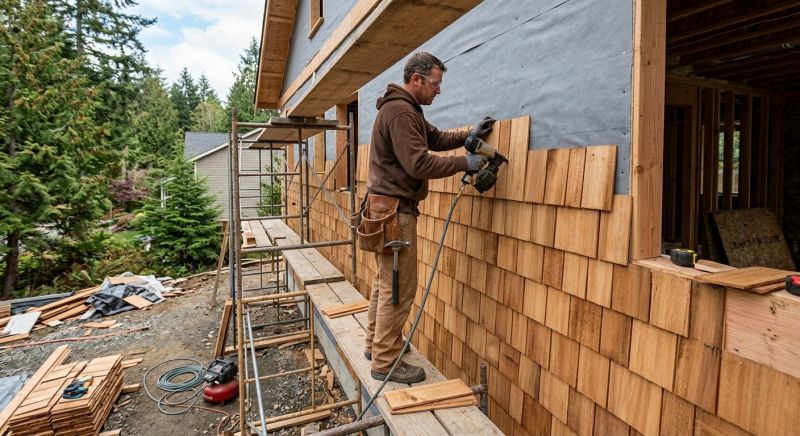 Cedar Siding Installation in Acworth, GA