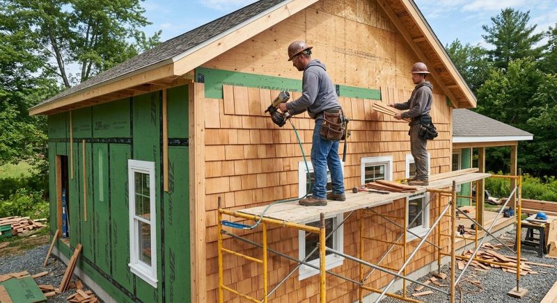 Cedar Siding Installation in Canton, GA