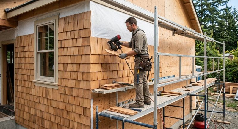 Cedar Siding Installation in Kennesaw, GA