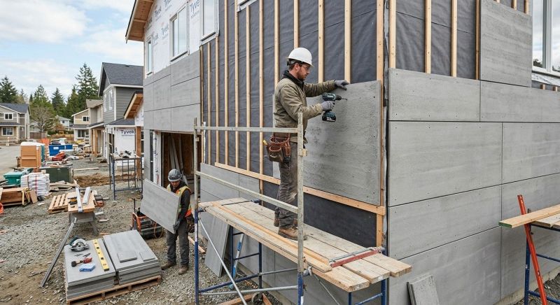 Cement Siding Installation in Woodstock, GA