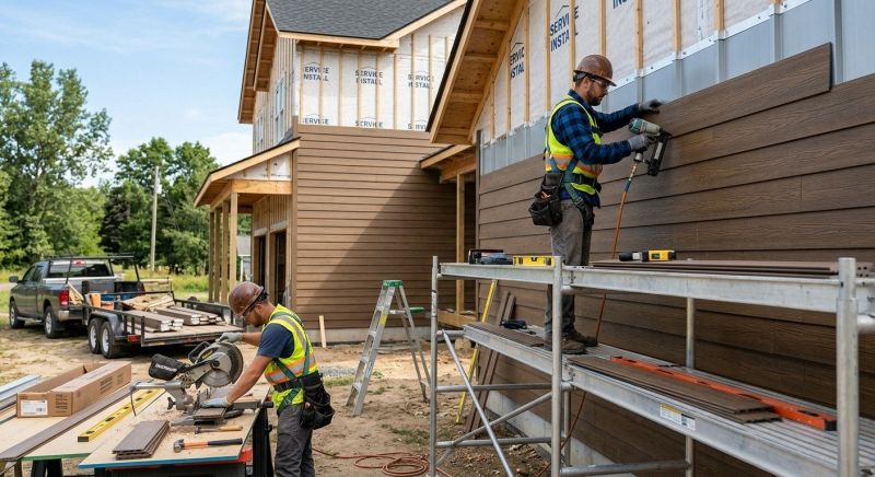 Composite Siding Installation in Cobb County, GA