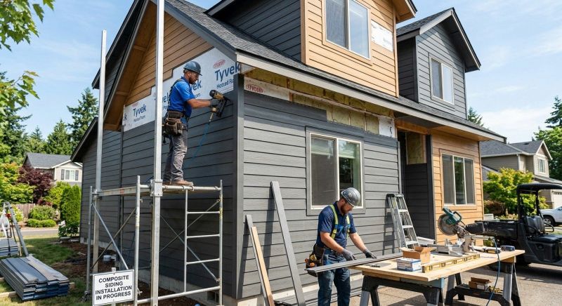 Composite Siding Installation in Powder Springs, GA