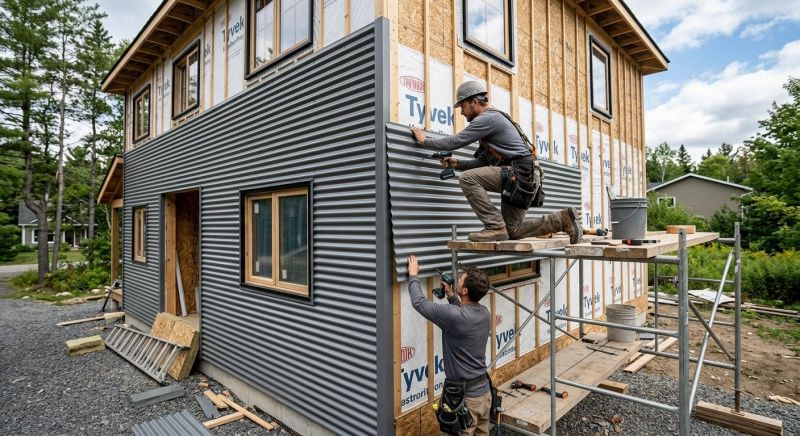 Corrugated Siding Installation in Kennesaw, GA