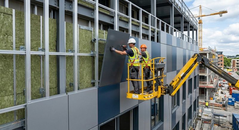 Facade Cladding Installation in Kennesaw, GA