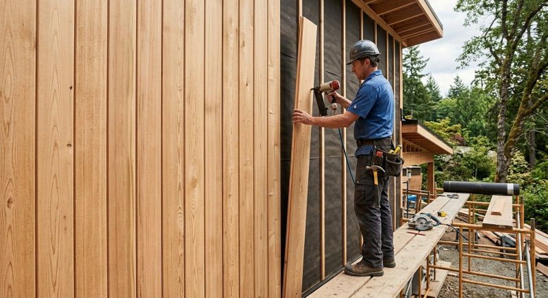 Faux Wood Siding Installation in Acworth, GA