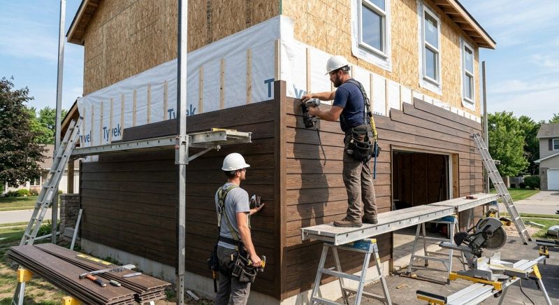 Faux Wood Siding Installation in Powder Springs, GA