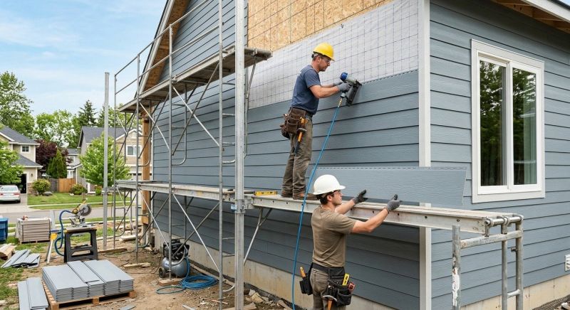 Fiber Cement Installation in Roswell, GA