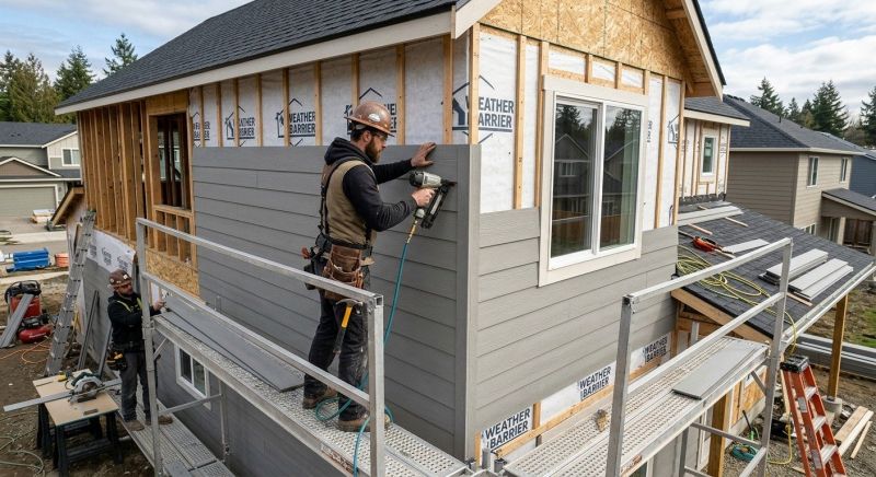 Fiber Siding Installation in Cartersville, GA