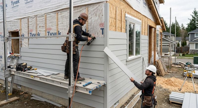 Fiberboard Siding Installation in Kennesaw, GA