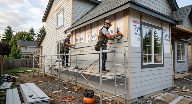Fiberboard Siding Installation in Kennesaw, GA