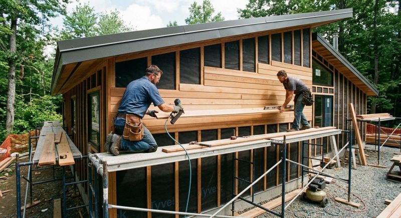 Hardwood Cladding Installation in Kennesaw, GA