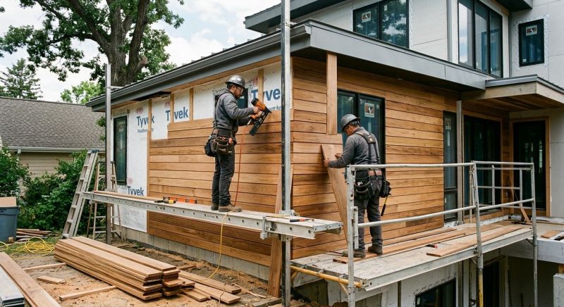 Hardwood Siding Installation in Tucker, GA