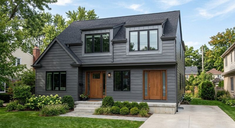 Metal Siding Installation project example