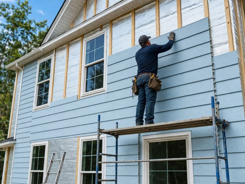 Insulated Siding Installation in Hiram, GA