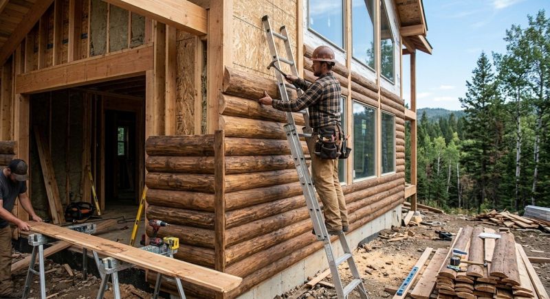 Log Siding Installation in Cobb County, GA