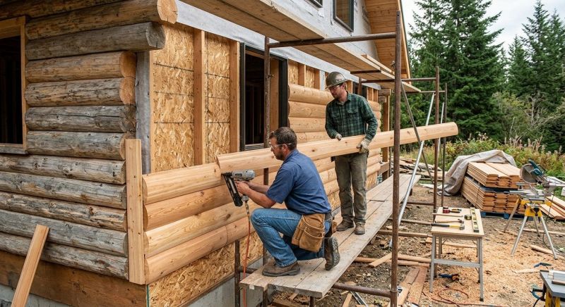 Log Siding Installation in Tucker, GA