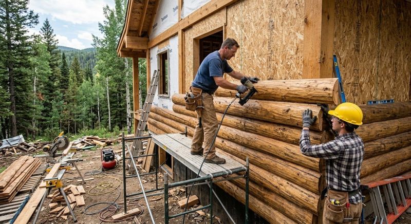 Log Siding Replacement in Kennesaw, GA