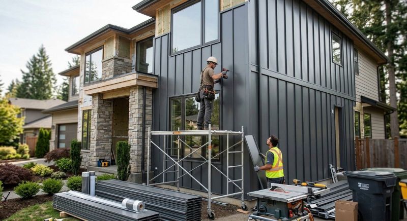 Metal Siding Replacement in Alpharetta, GA