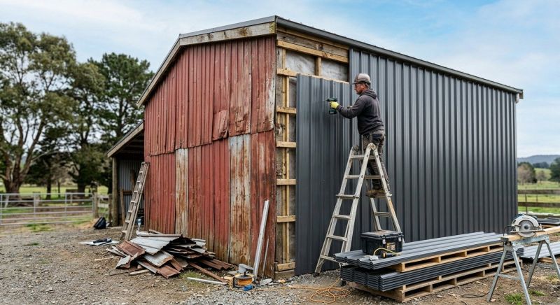 Metal Siding Replacement in Ball Ground, GA