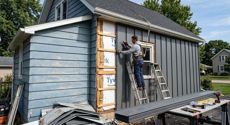 Metal Siding Replacement in Kennesaw, GA
