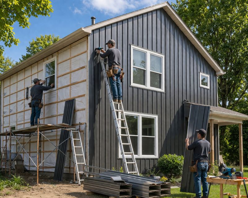 Metal Siding Replacement in Kennesaw, GA