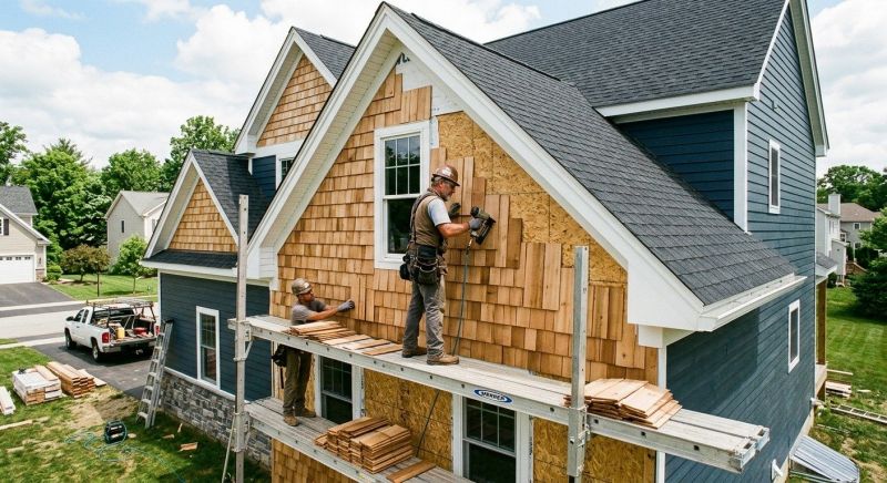 Shake Siding Installation in Canton, GA