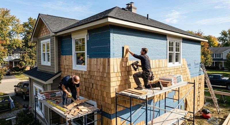 Shingle Siding Installation in Kennesaw, GA