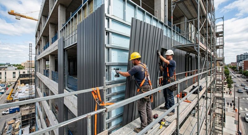 Steel Cladding Installation in Kennesaw, GA