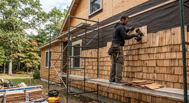 Wood Siding Installation in Alpharetta, GA