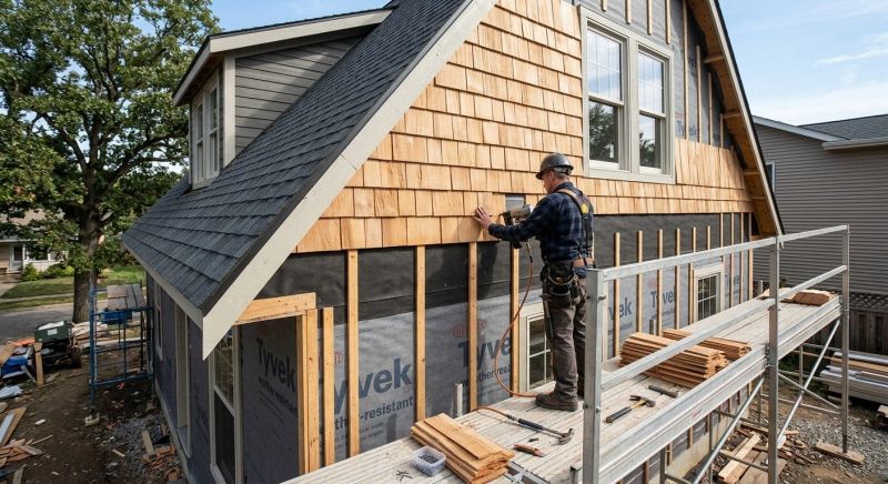 Wood Siding Installation in Duluth, GA