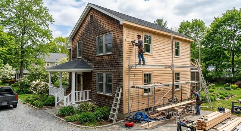 Wood Siding Replacement in Alpharetta, GA