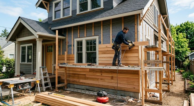 Wood Siding Replacement in Duluth, GA